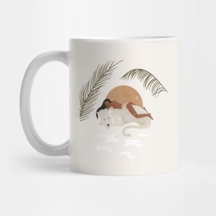 A tiger doesn't lose sleep over the opinion of sheep Mug